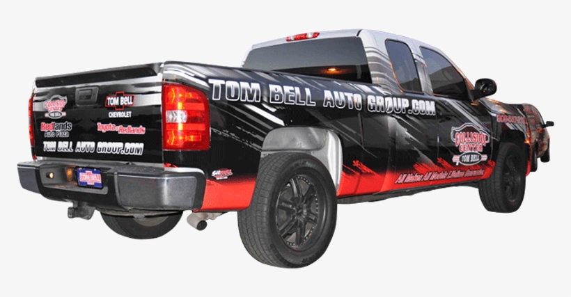 Chevy Truck Wrap Using 3m For Tom Bell Collision Center - Dodge Ram Srt-10, transparent png #3509448