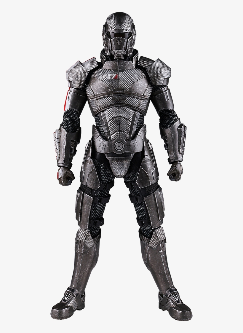 12" Mass Effect Sixth Scale Figure Commander Shepard - Mass Effect 3 Commander Shepard 1:6 Scale Action Figure, transparent png #3509487