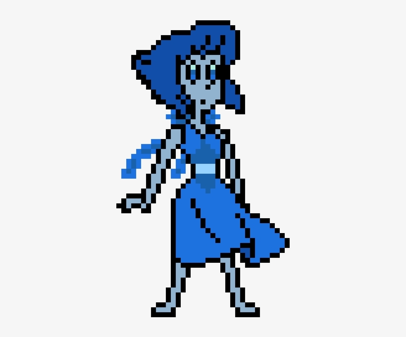 Lapis - Lapis Lazuli Pixel Art, transparent png #3509623