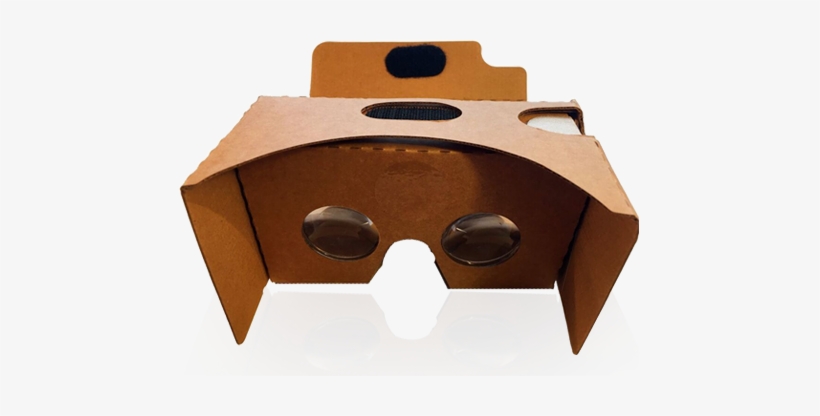 Experience Virtual Reality At Home With Google Cardboard - Google Cardboard, transparent png #3510042