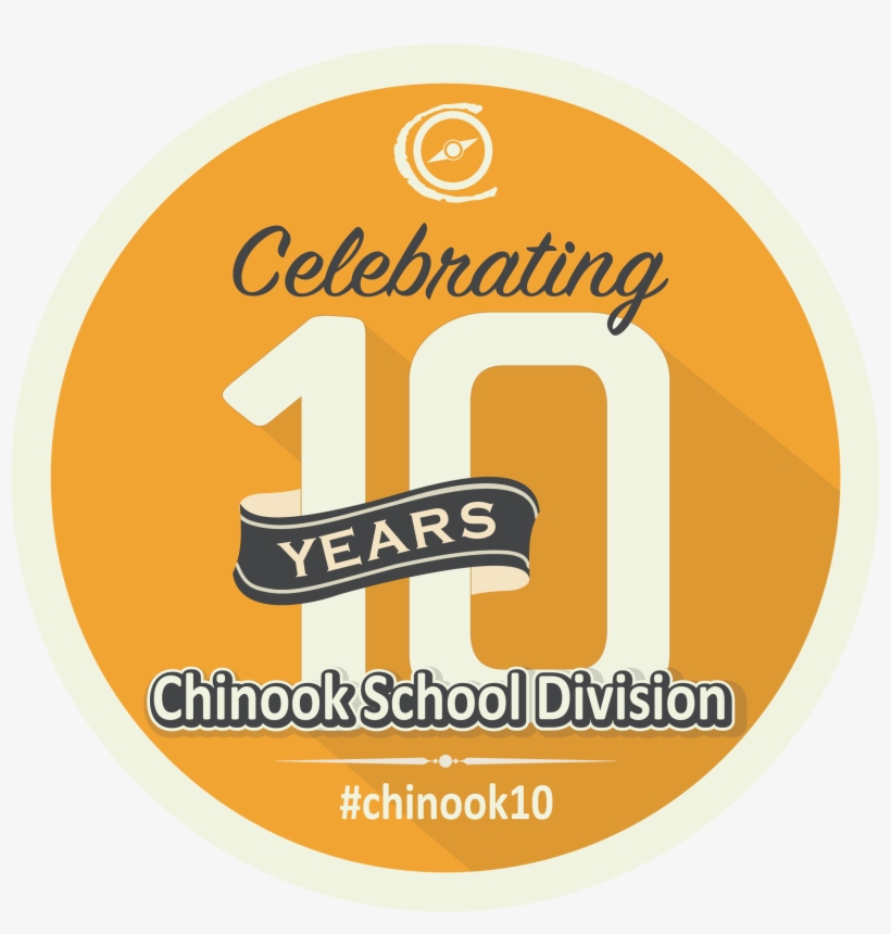 Chinook 10 Year Logo-01 - Ever Increasing Faith (unabridged) - Audiobook, transparent png #3510175