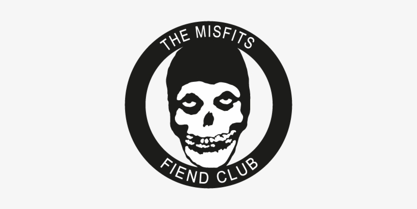 Misfits Fiend Club Sticker, transparent png #3510236