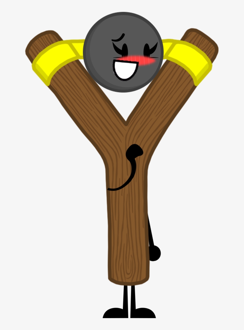 Slingshot New Pose - Bfdi Slingshot, transparent png #3510596