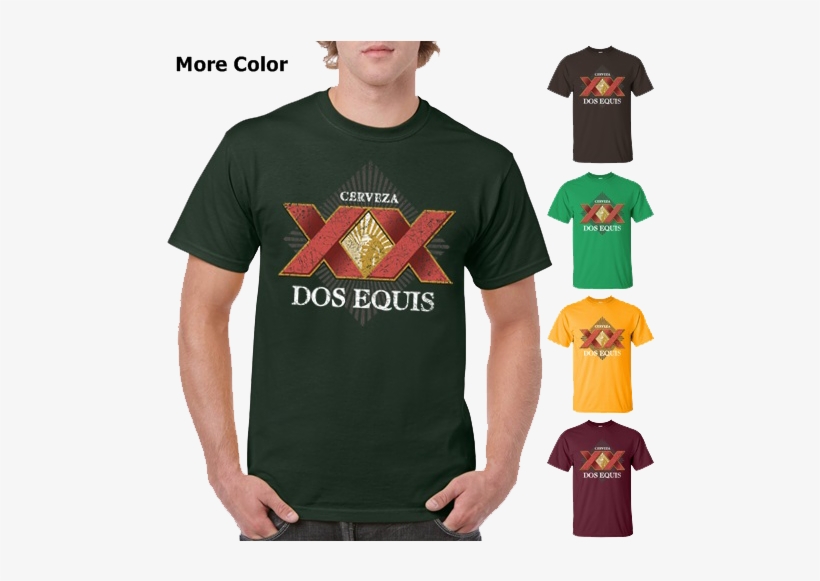 Dos Equis Beer T Shirt - Xx Beer T Shirt, transparent png #3510942