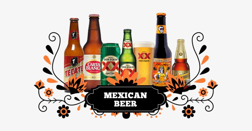 Liquor Clipart Mexican Beer - Mexican Cuisine, transparent png #3511158