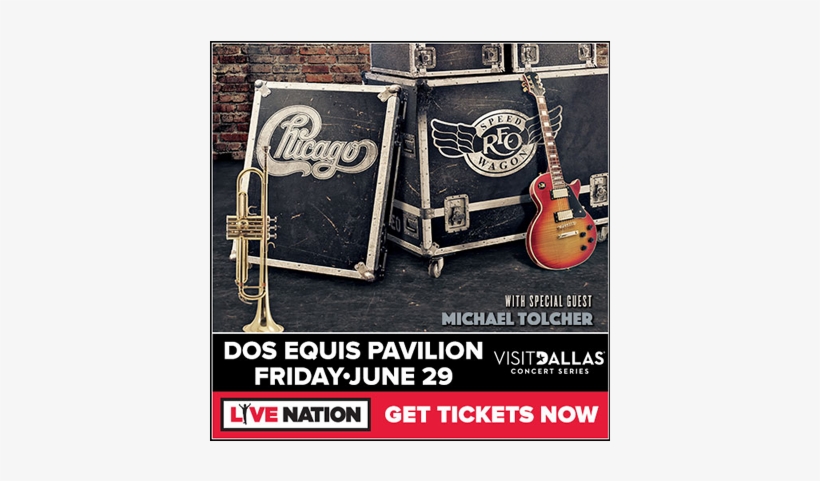 Last Chance To Win Tickets To See Chicago & Reo Speedwagon - Chicago Night And Day Big, transparent png #3511280