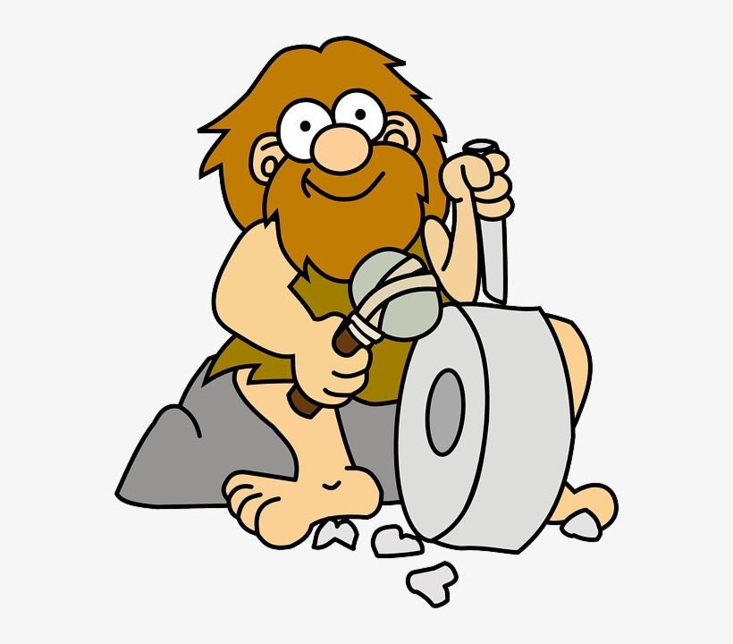 Money Anxiety Clipart - Caveman Clipart, transparent png #3511431
