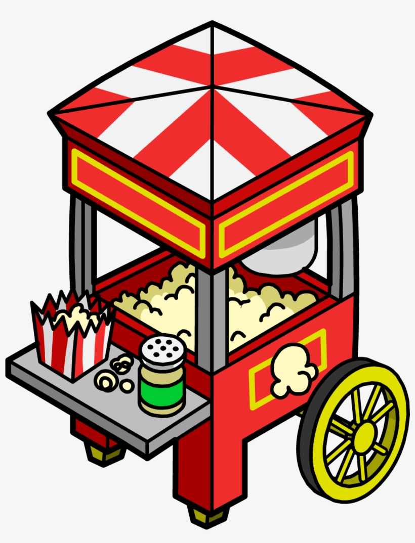 Furniture Icons - Carrinho De Pipoca Em Png, transparent png #3511492