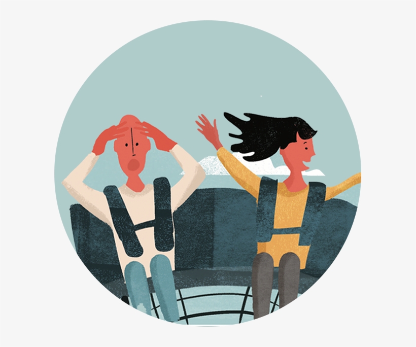 Understanding How Anxiety Is Created By Our Nervous - Cartoon, transparent png #3511632