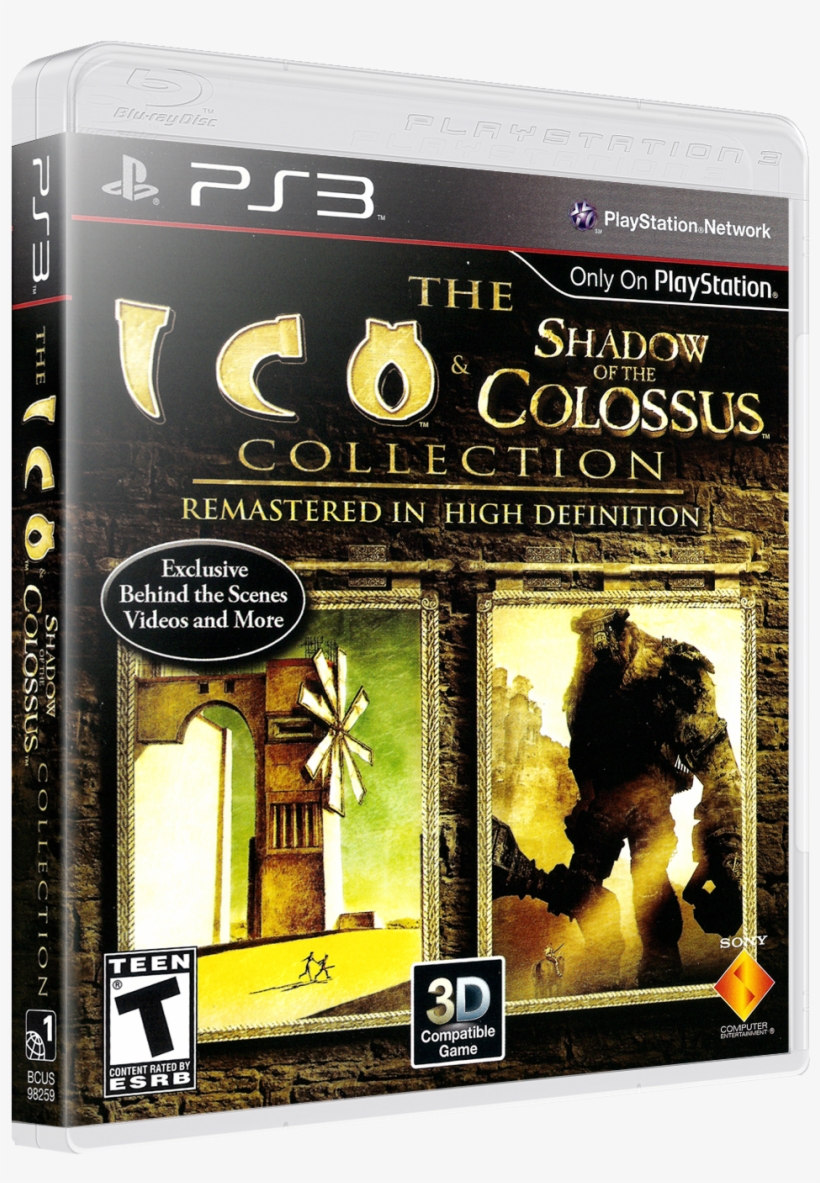The Ico And Shadow Of The Colossus Collection - Ico Shadow Colossus Collection, transparent png #3512081
