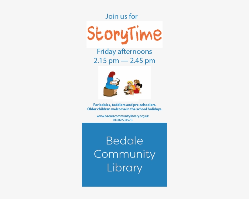 It's Story Time For The Little Ones Every Friday - Library, transparent png #3512152