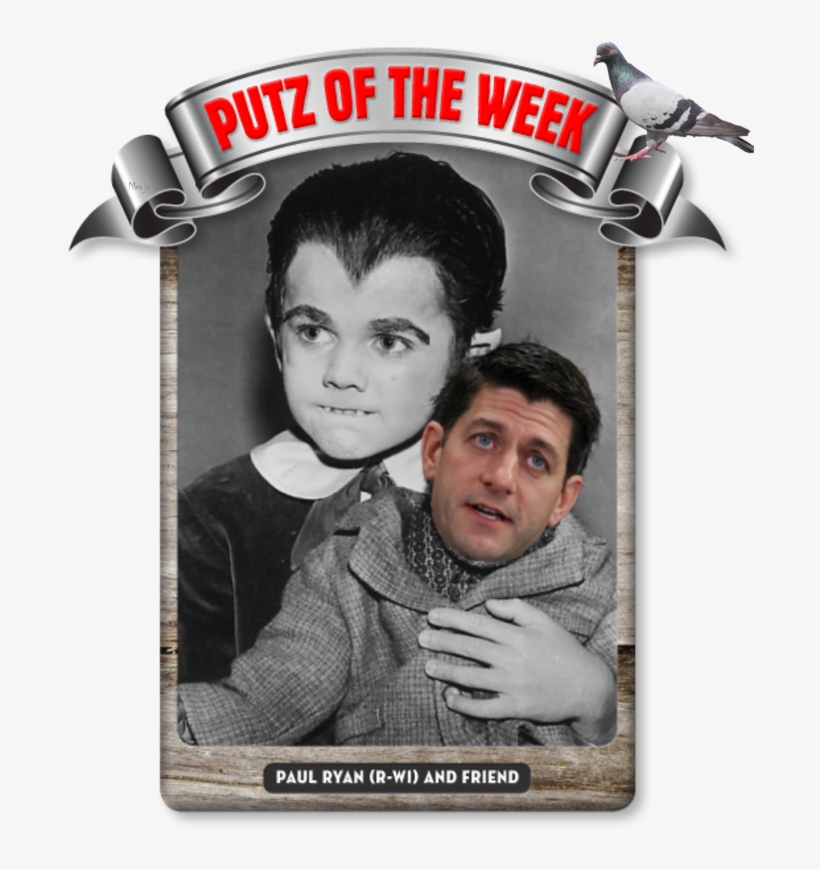 How Paul Ryan Lost The Gop To Donald Trump - Eddie Munster Wolfie Doll, transparent png #3512350