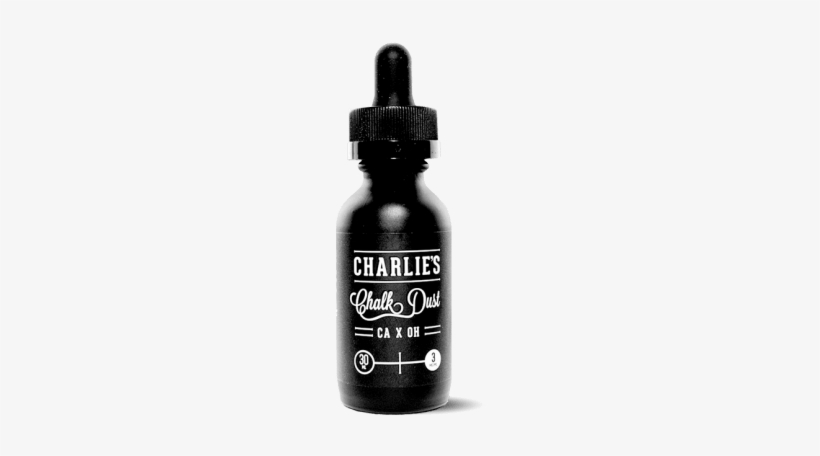 Charlie's Chalk Dust - Glass Bottle, transparent png #3512378