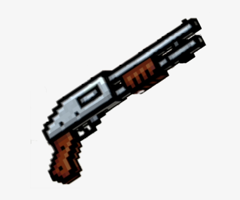 Simple Shotgun Pic - Pixel Gun Shot Gun, transparent png #3513154