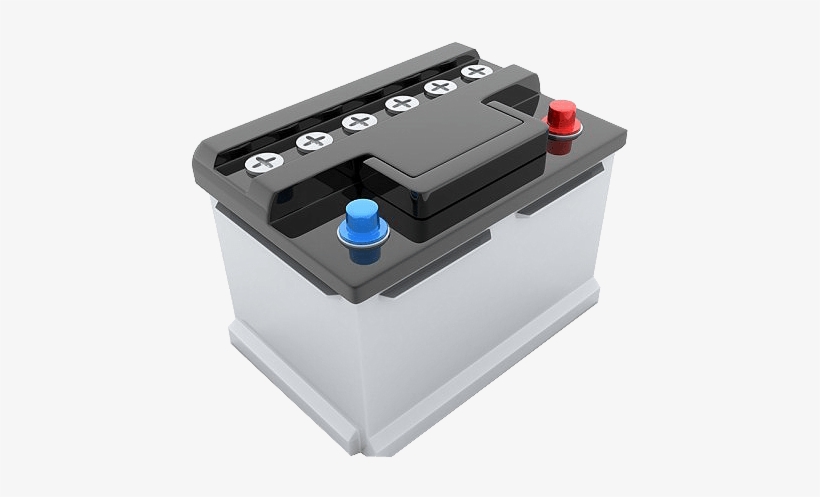 Bateria De Coche Gris - Batterie De Démarrage Top Car L045, transparent png #3513179