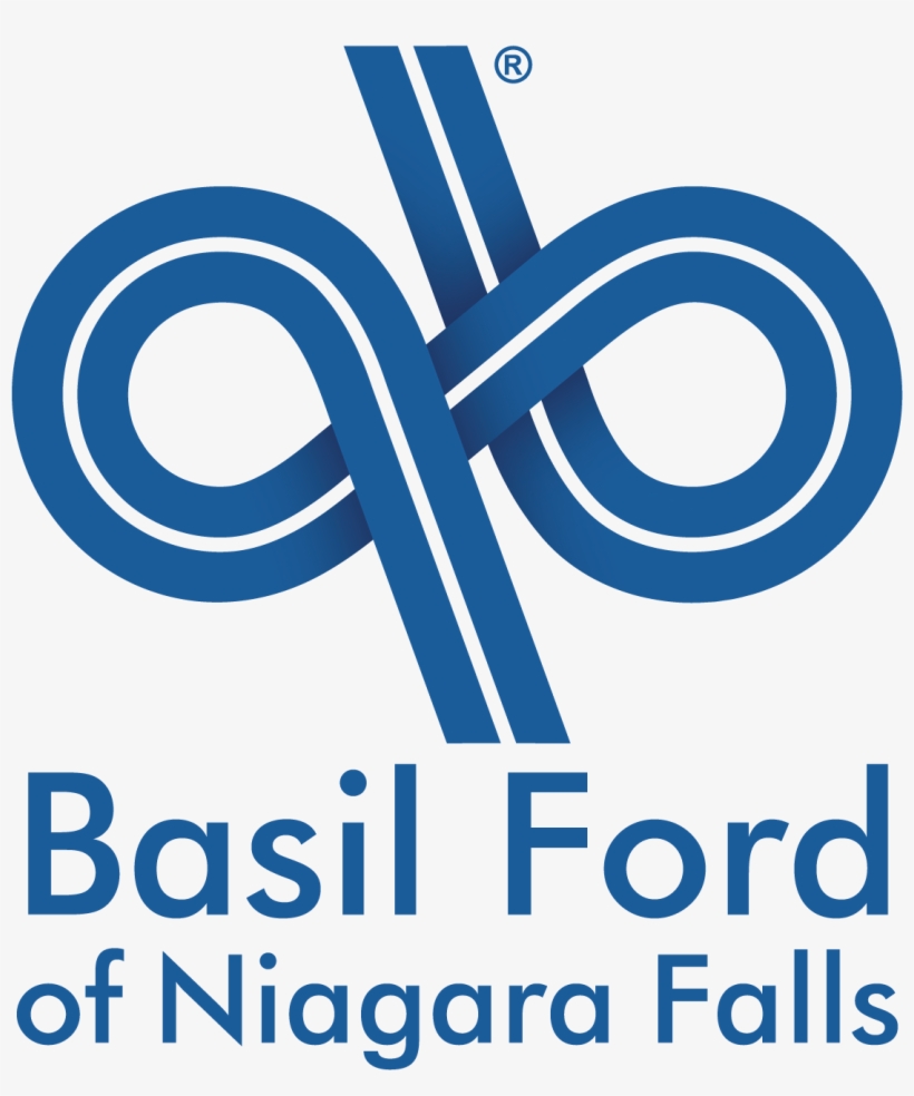 Basil Ford Of Niagara Falls Logo Simple Stacked - Basil Volkswagen Of Lockport, transparent png #3513246