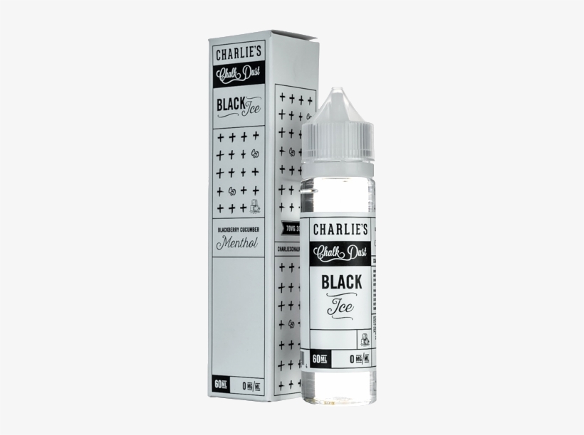 Black Ice By Charlie's Chalk Dust - Electronic Cigarette Aerosol And Liquid, transparent png #3513420