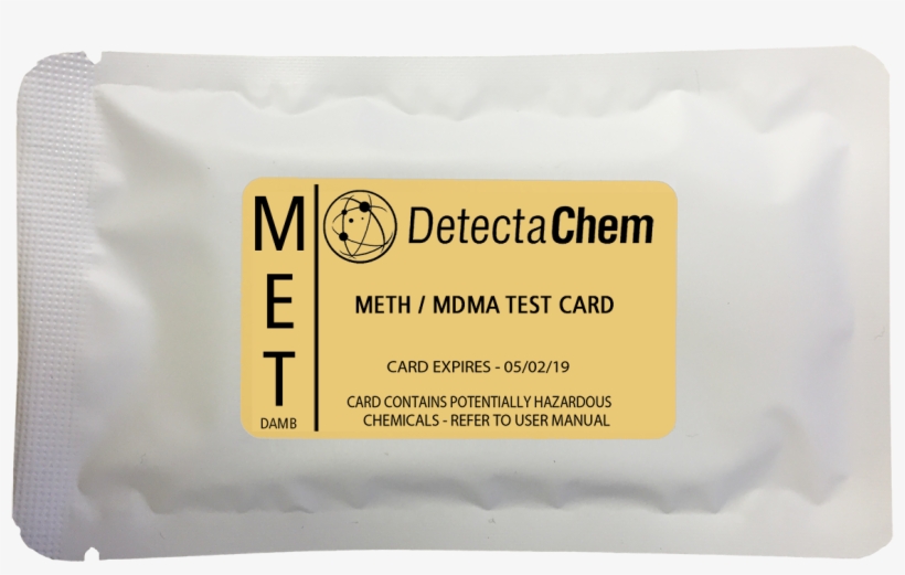 Meth/mdma Detection Card - Methamphetamine, transparent png #3513472