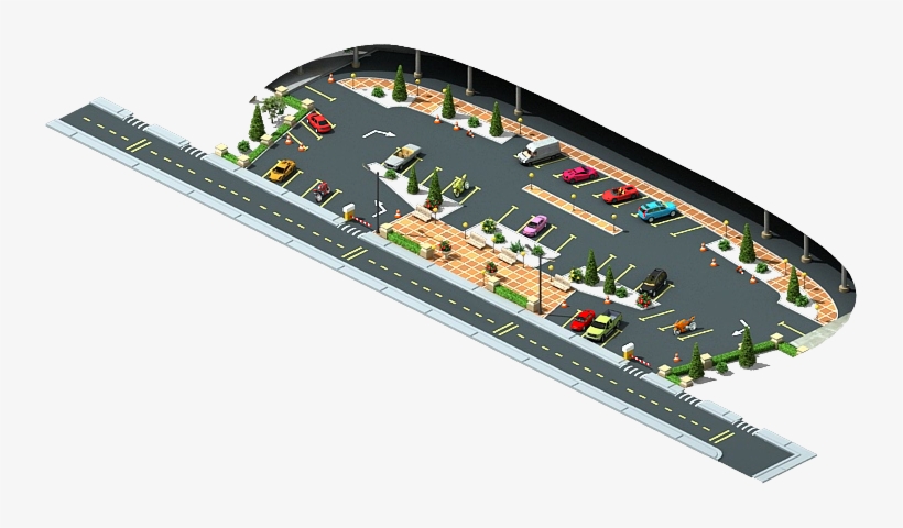 Airport Parking - Megapolis Airport, transparent png #3513528