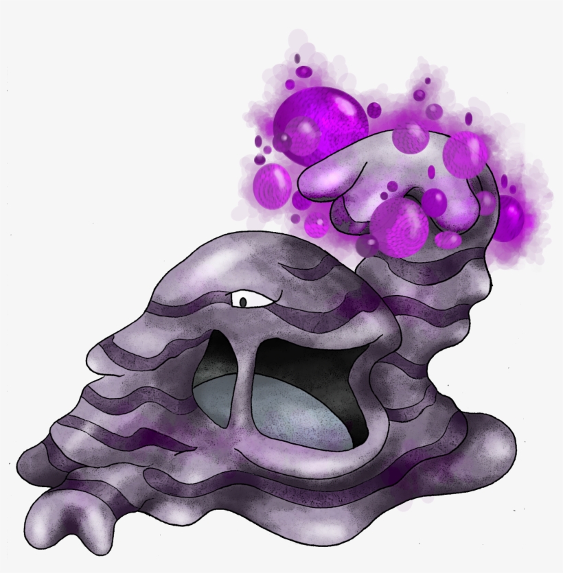 Muk Used Toxic By Macuarrorro - Muk Art, transparent png #3513684