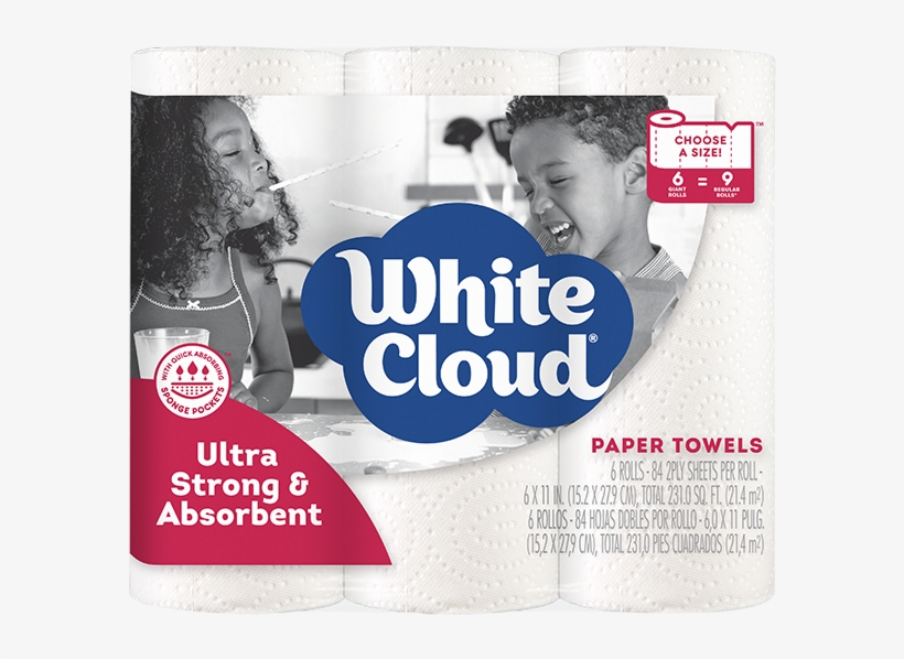 According To Walgreens Online, They Sell The White - White Cloud Toilet Paper, Ultra Strong & Soft,, transparent png #3513711