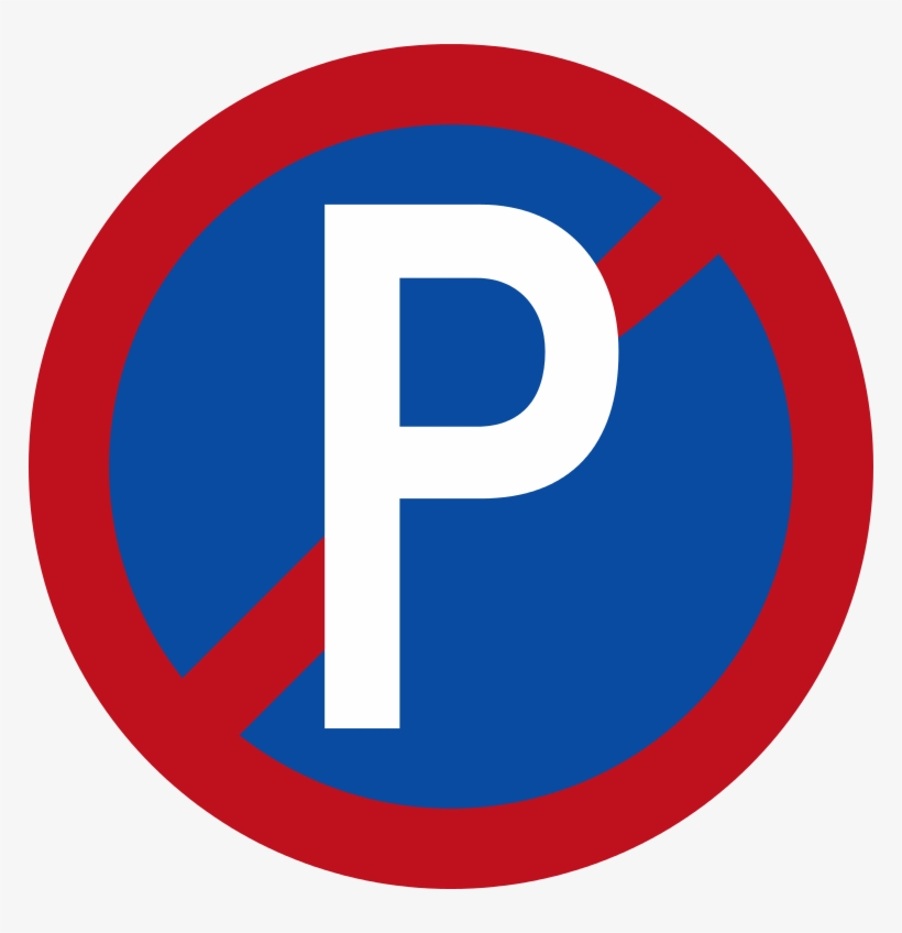 No Parking Sign - No Parking Logo Png, transparent png #3513712