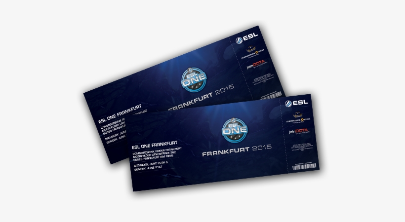 Esl One Cologne 2018 Tickets, transparent png #3514034