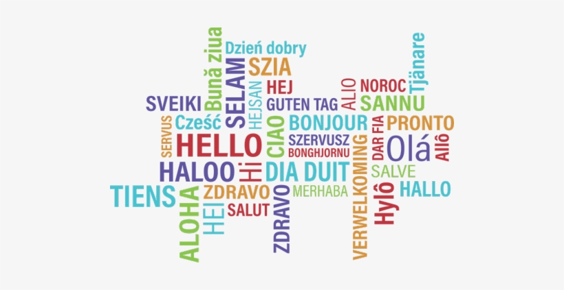 English As A Second Language Program - Hello In Different Languages Png, transparent png #3514246