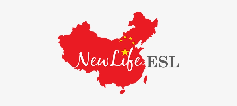 New Life Esl - China Map Background, transparent png #3514354
