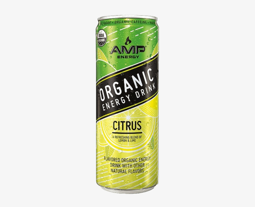 Amp Organic Energy Drink Free Transparent PNG Download PNGkey