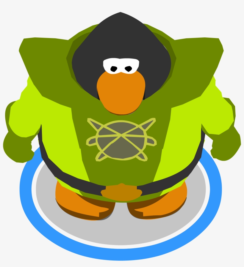Ooze Suit Ingame - Club Penguin Vuvuzela, transparent png #3515156