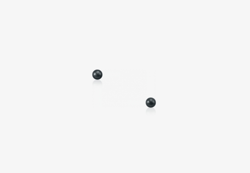 Black Pearl Stud Earrings - Mignon Faget Black Pearl Stud Earrings, transparent png #3515190