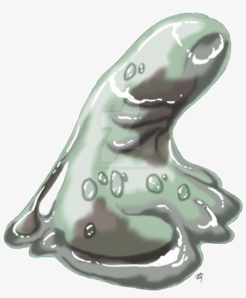 Grey Ooze By Prodigyduck - Gray Ooze Pathfinder, transparent png #3515249