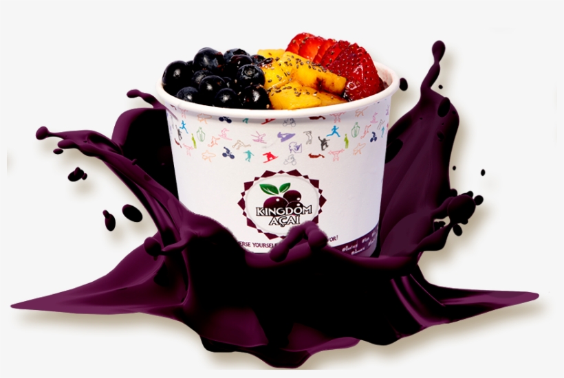 Abra Uma Franquia Kingdom Açaí - Açaí No Copo Png, transparent png #3515273