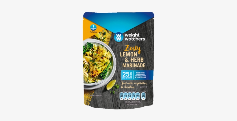 Zesty Lemon & Herb Marinade - Weight Watchers Red Thai Chicken Curry, transparent png #3515296