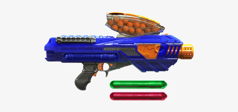 Ballistixops™ Velocity Motorized Ball Blaster - Dart Zone Quantum, transparent png #3515566