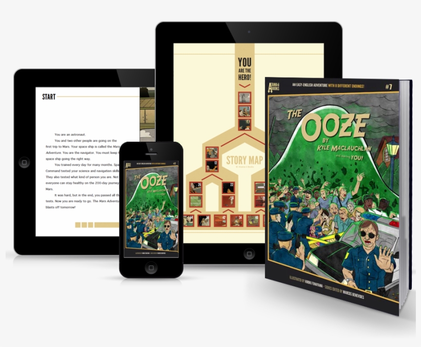 The Ooze - Ooze: An Easy-english Adventure With 8 Different Endings, transparent png #3515749