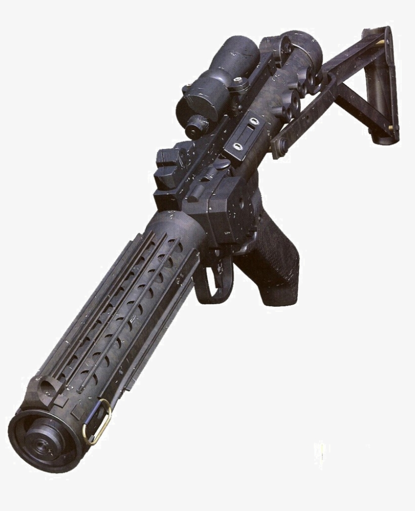 Blaster Rifle - Star Wars Blaster, transparent png #3515834