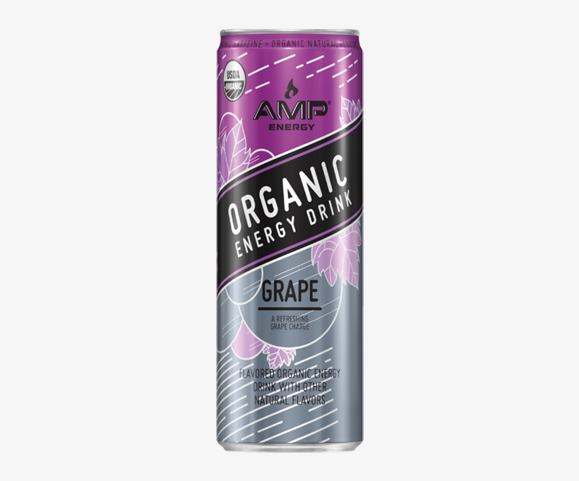 Amp Energy Organic Delivers A Refreshing, Delicious - Amp Organic Energy Citrus, transparent png #3515923