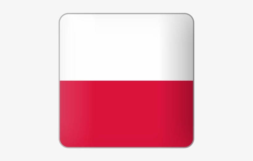 Poland Square Flag Png, transparent png #3516334