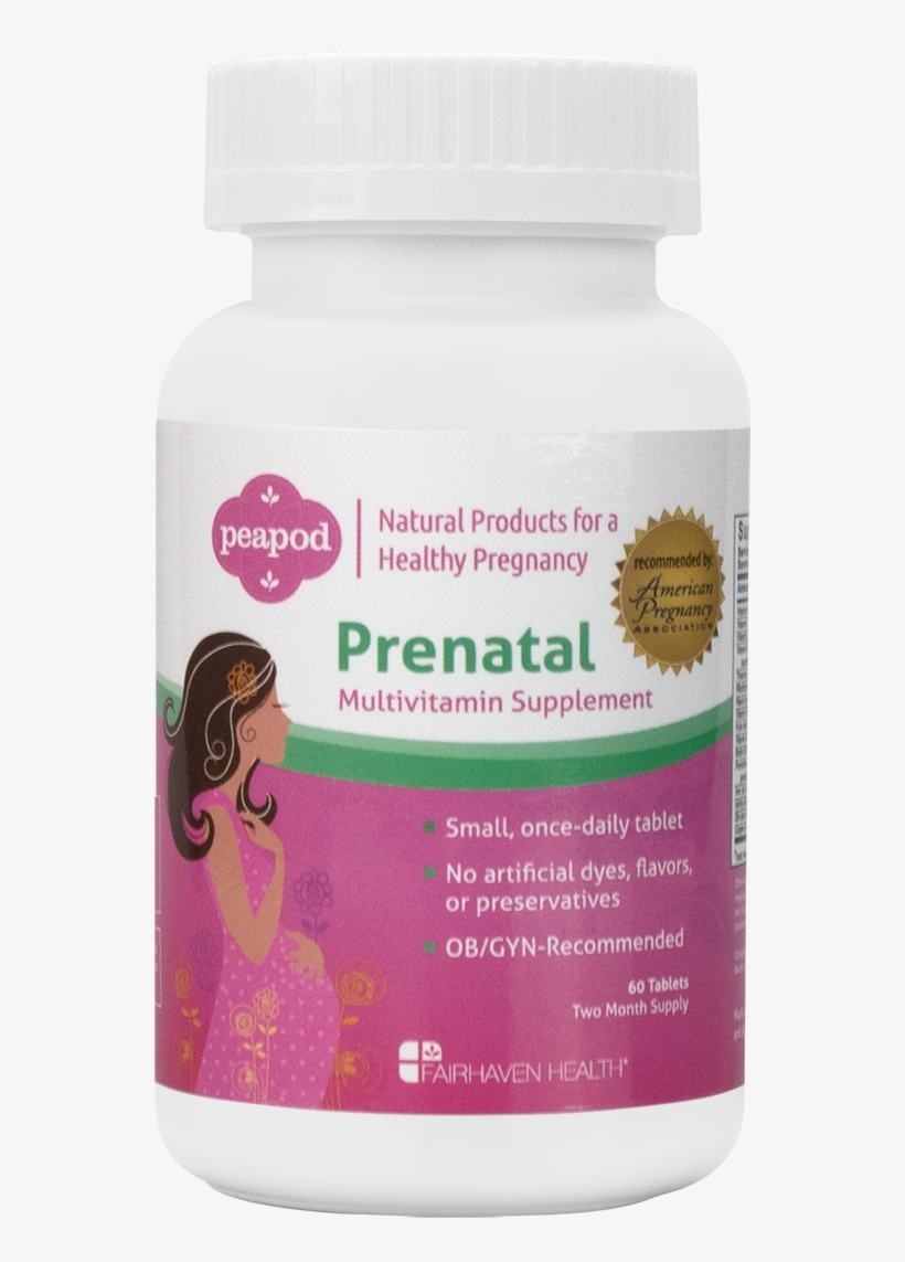 Buy Peapod Prenatal - Fairhaven Health, Pregnancy Plus, Prenatal, 60 Tablets, transparent png #3516843
