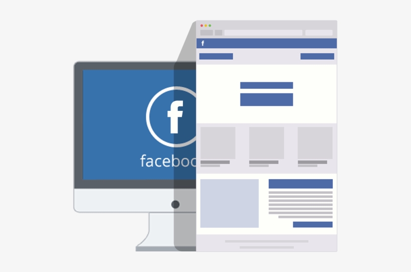 Facebook App Png - Facebook Page Design Png, transparent png #3516997