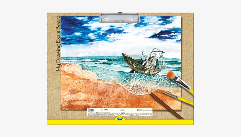 Navneet Drawing Clip Board - Youva Drawing Pad, transparent png #3517029