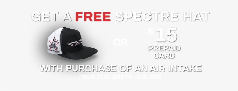 Fall Rebate - Cold Air Intake, transparent png #3517452