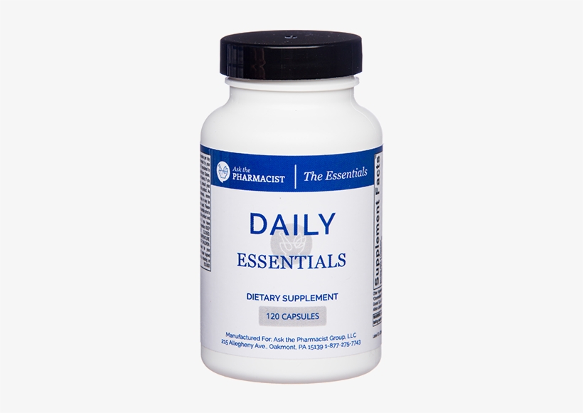 Daily Essentials Capsules - H Pylori Supplements, transparent png #3517471