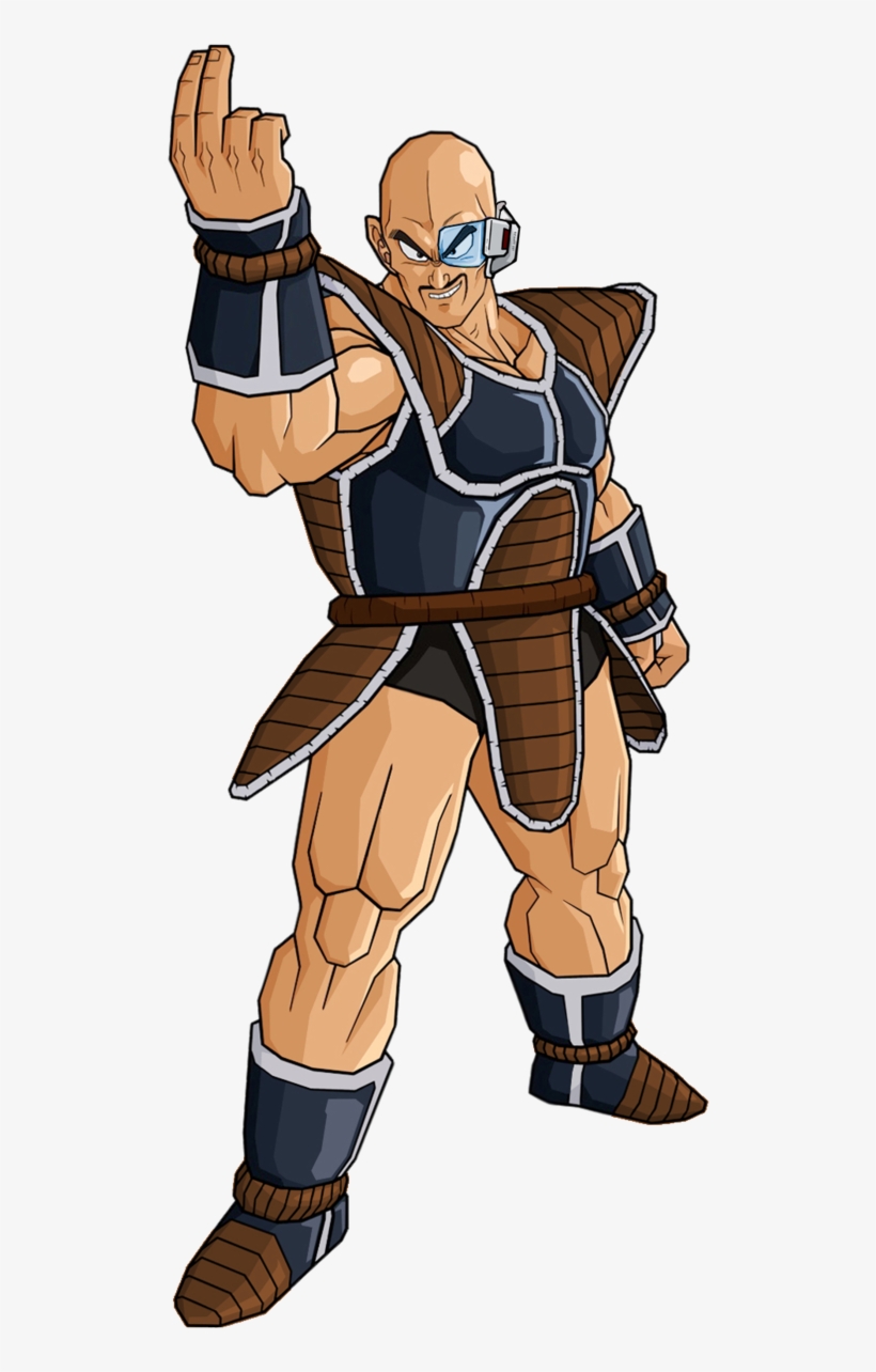Nappa - Nappa And Mr Satan, transparent png #3517545