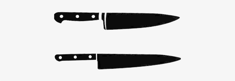 Cuchillo Dibujo Png - Silueta Cuchillo Png, transparent png #3517701