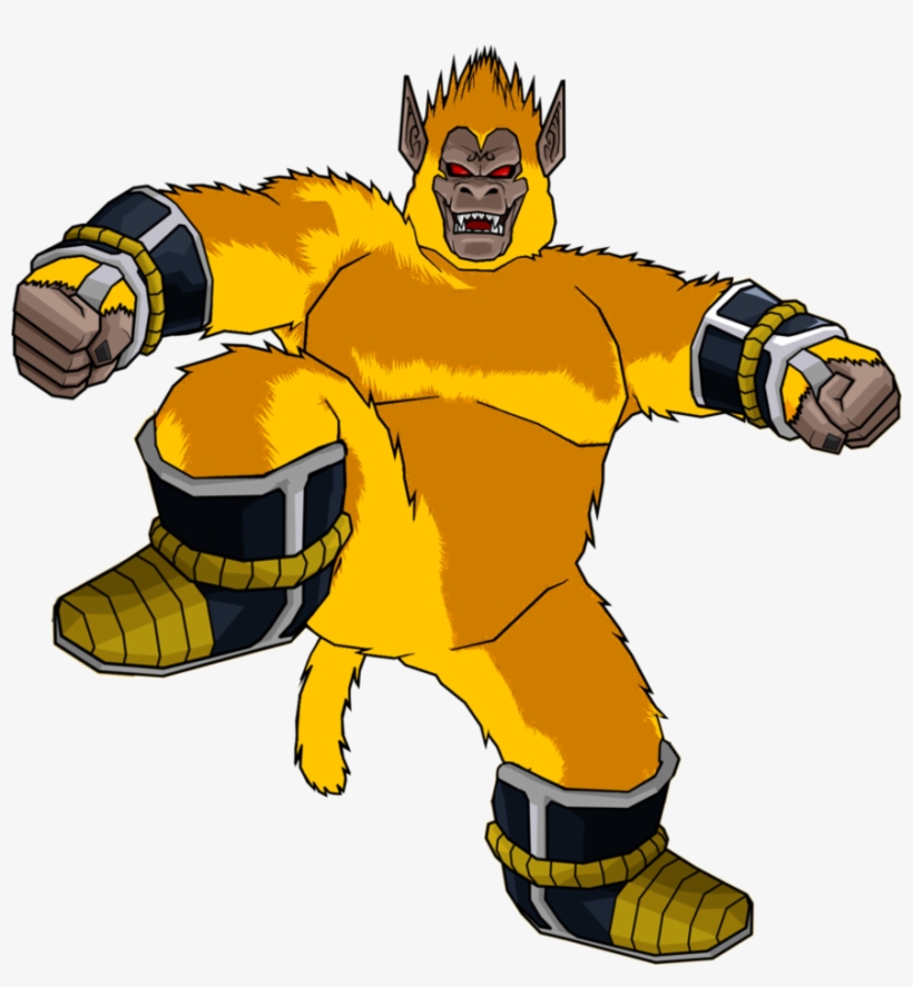 Nappa Render - Dragon Ball Z Great Ape Nappa, transparent png #3518561