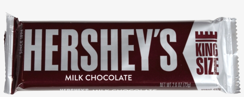 Hershey's King Size Milk Chocolate Bar - Hershey's Milk Chocolate (king Size), transparent png #3518654