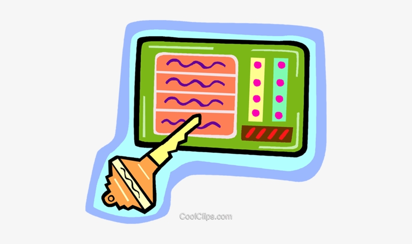 Lottery Ticket Royalty Free Vector Clip Art Illustration - Illustration, transparent png #3518656